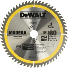 DEWALT - Disco Sierra Madera 10" 60D DWA03120