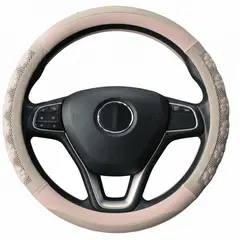 JET - Forro De Timon FLORES Elegantes Diseño Exclusivo Para Auto