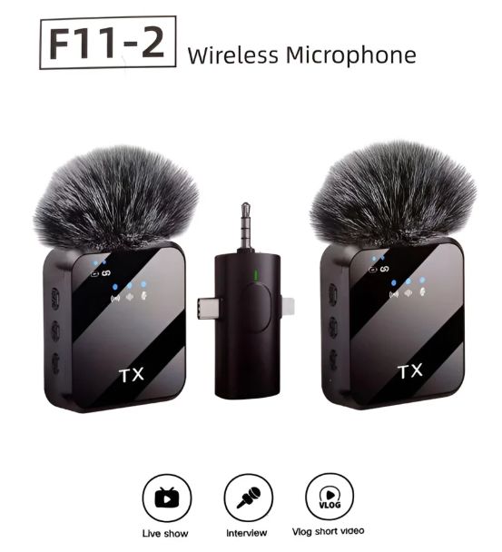 MICRÓFONO SOLAPERO F11-2