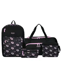 XTREM - Mochila Megapack 6XT Black Purple Cat