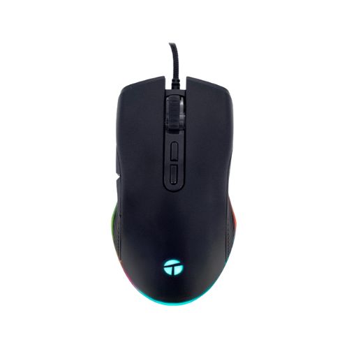 Mouse Gamer TE-1233G DPI hasta 7200 RGB7 Botones USB Negro