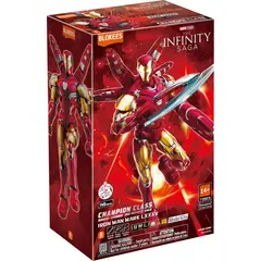 HASBRO - Iron Man MK85 de Marvel Infinity Saga Champion Class CC01 Blokees