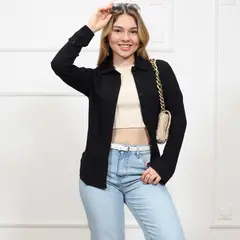 GENERICO - Blusa Basica Mujer Clasicó