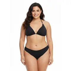 GENERICO - TRAJE DE BAÑO DOS PIEZAS NEGRO DAMA TALLA XL