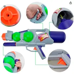 GENERICO - Pistolas de Agua Para Niños Grande 1200ML