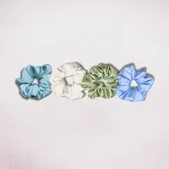 SENSA SILK - Scrunchies de seda tamaño regular no marca ni quiebra el cabello