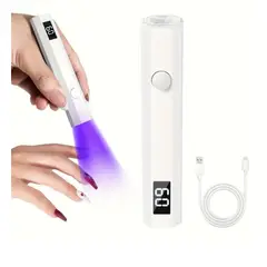 GENERICO - LAMPARA PARA UÑAS MINI UV LED PRECURADO