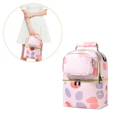 BUYPAL - Mochila Calentador Térmica para Biberones y Lactancia Rosado