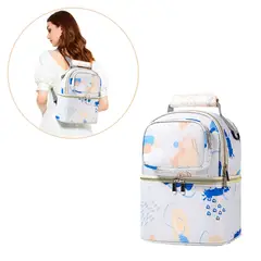 BUYPAL - Mochila Calentador Térmica para Biberones y Lactancia Azul