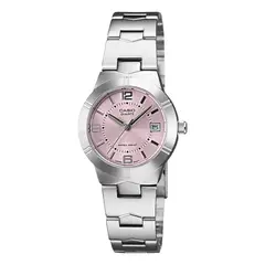 CASIO - Reloj LTP-1241D-4ADF Mujer Acero Plateado