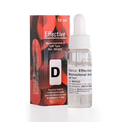 GENERICO - Reactivo Monoclonal Anti D Igm Effective De 10 Ml
