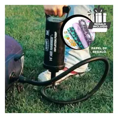 GENERICO - Bomba de Mano 12 Oscura y Eficiente para Colchonetas de Camping Y+Papel Regalo