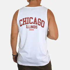 YONISTERS CLOTHING - Bividi Algodón Casual Básico Blanco Chicago