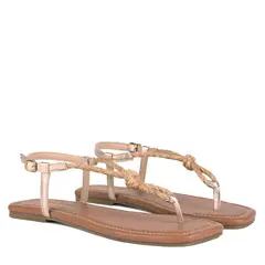 ALMUDENA MILIANI - CALZADO DAMA CUERO ALINZA DORADO