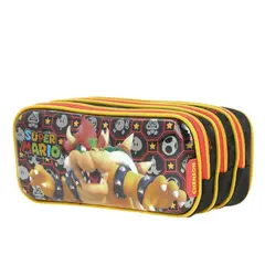 CHENSON - Pack Escolar Nintendo Bowser- Mochila con ruedas + Lonchera + Lapicera