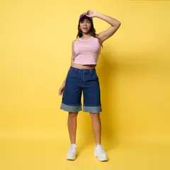 MOKACCINO - BERMUDA MUJER DEYBA-PA DENIM