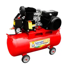SAFARI - Compresora de Faja 30Litros 1HP 220V 8BAR Rojo SF-DH1030 RD