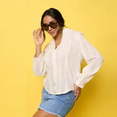 MOKACCINO - BLUSA MUJER ARHISA-PA BRODERIE