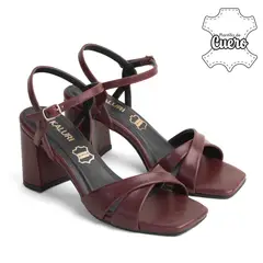 KALURI - Sandalia Elegante de Mujer - Jaylane Vino