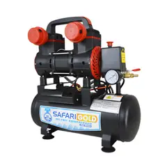 SAFARI - Compresora sin Aceite para Trabajos Pesados 9L 980W 8BAR MY980W-12