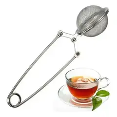 GENERICO - Colador Para Té Pinza Colador Infusión 18cm