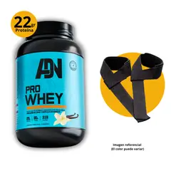 ADN - WHEY PRO DE 1100gVAINILLA CON STRAPS - PROTEÍNA WHEY
