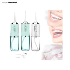 GENERICO - Irrigador oral para limpieza Dental Inalámbrico - 03 Unidades