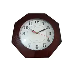 GENERICO - Reloj de pared Octagonal - Decora sala comedor