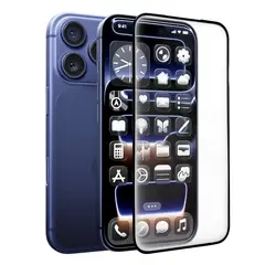 GENERICO - MICA DE VIDRIO PARA IPHONE 17 PRO MAX TRANSPARENTE