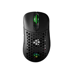 VSG - Mouse gamer de juego inalámbrico recargable Aquila Fly Negro Mate 16,000 dpi Ultraliviano de 60g