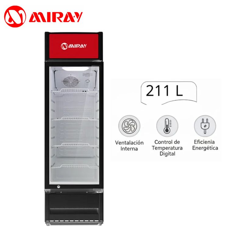 Conservadora Exhibidora CMVE-205M 211 L