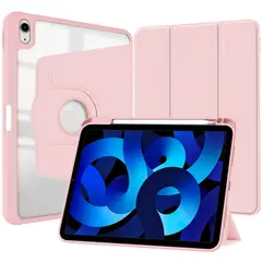 GENERICO - Case GIRATORIO 360° para iPad Air 6 (11") 2024 - ROSADO