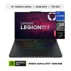 LENOVO - Laptop Gamer Legion Pro 5i Intel Core i9-14900HX 32GB 1TB SSD RTX 5060 8GB