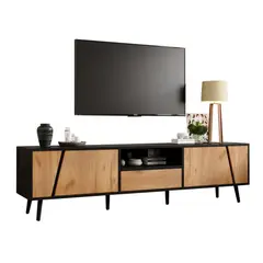 DIBA MUEBLES - Mesa de Tv Moderna Saray Duna