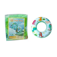 GENERICO - FLOTADOR ARO DINOSAURIO VERDE 90 CM