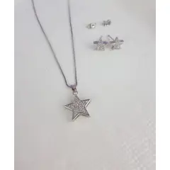 GENERICO - JUEGO DE COLLAR Y ARETES