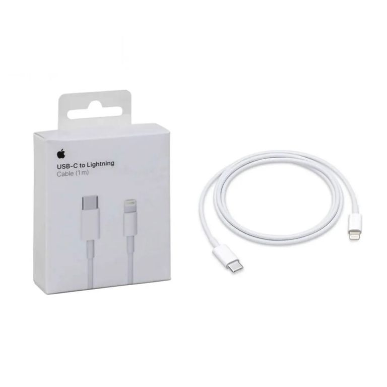 CABLE USB-C A CONECTOR LIGHTNING 1M DE CARGA RAPIDA