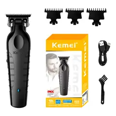 KEMEI - Patillera Trimmer Profesional Black Km-2299 Negroverdenaranja