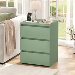 DIBA MUEBLES - Velador Moderno 3Cj Agave Matilda