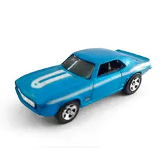 MARCA - HOT WHELLS - Chevy Camaro 1969 azul - BRIAN - FAST AND FURIOUS - Rapidos y Furiosos