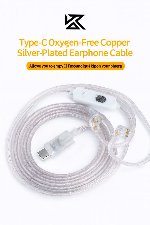 Cable USB C para audifonos con Micrófono