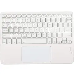 OEM - Teclado Bluetooth TOUCHPAD UNIVERSAL - BLANCO