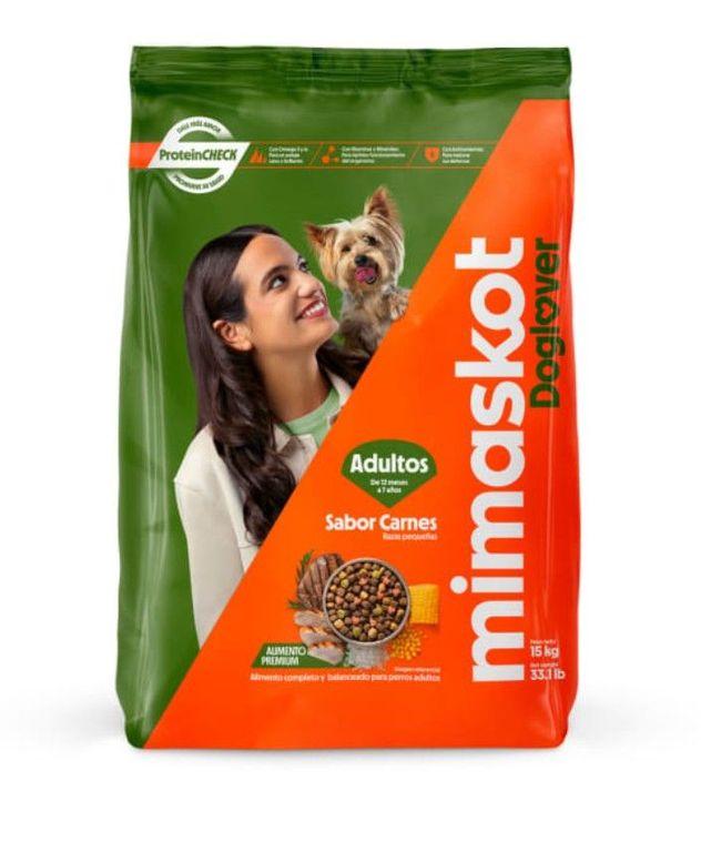 Alimento para Perro Adulto Carnes Razas Pequeñas 15 Kg