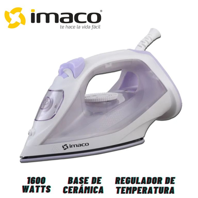 Plancha ETA1615M con Base Cerámica Morado