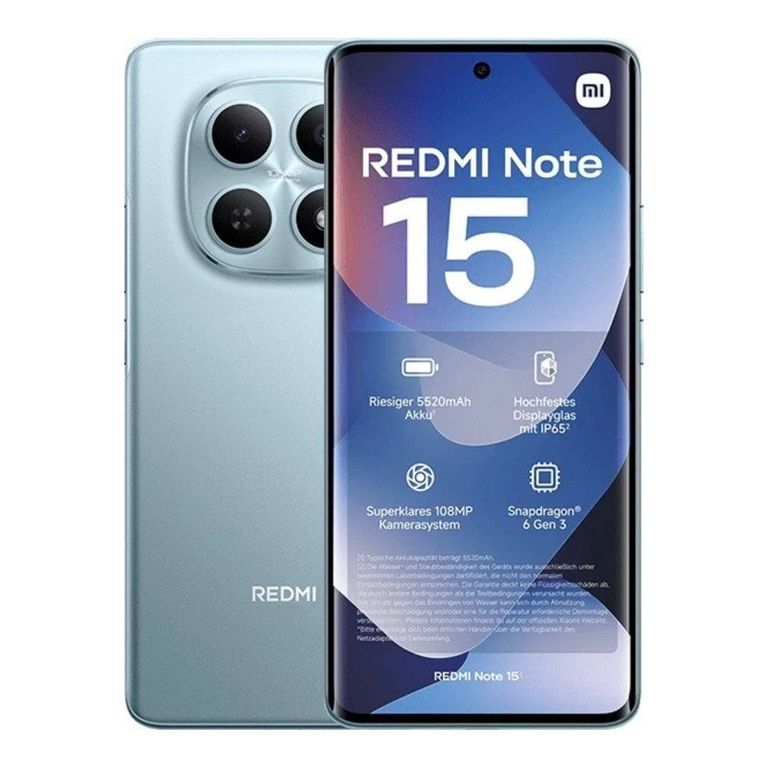 REDMI NOTE 15 256GB 8GB RAM GLACIER BLUE