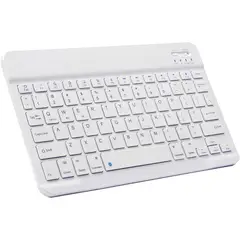 OEM - Teclado BLUETOOTH Universal Ultra Slim - BLANCO