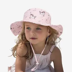 KAST PE - Bucket hat Baby Rainbow 54cm: Gorro para niña de 4 a 6 años