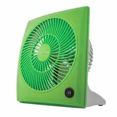 AIR MONSTER - Ventilador de Mesa 9 Pulgadas 2 Velocidades 40 Watts 15729 (Color Verde)