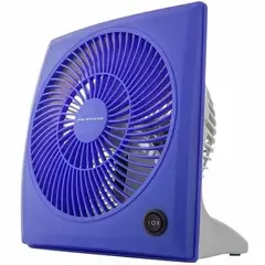 AIR MONSTER - Ventilador de Mesa 9 Pulgadas 2 Velocidades 40 Watts 15729 (Color Azul)