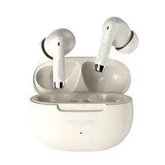 PHILIPS - Audifonos TAT2020 Bluetooth 5.4 TWS-Blanco